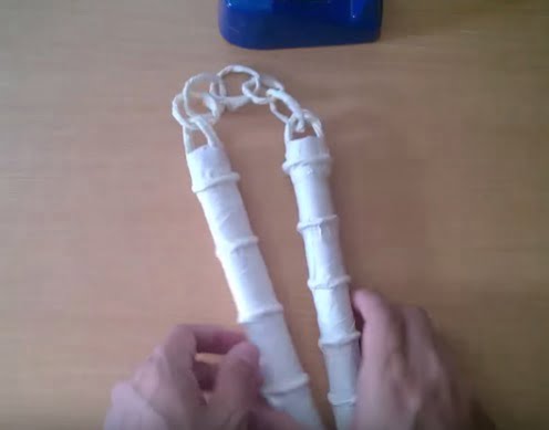 côn nhị khúc bằng giấy