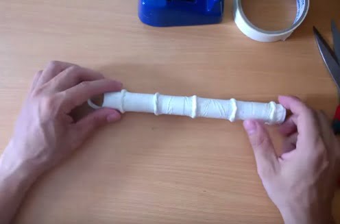 hướng dẫn cách làm côn nhị khúc bằng giấy