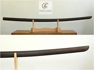 Kiếm Bokken Gỗ Mun Sọc